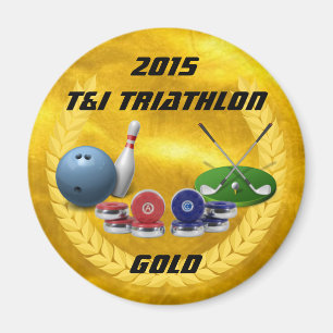 1. Platz-Magnet - Modell Magnet