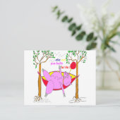 1 PNG IST NICHT SCHÖN POSTKARTE (Stehend Vorderseite)