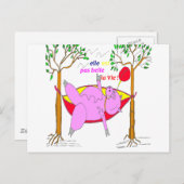 1 PNG IST NICHT SCHÖN POSTKARTE (Vorne/Hinten)