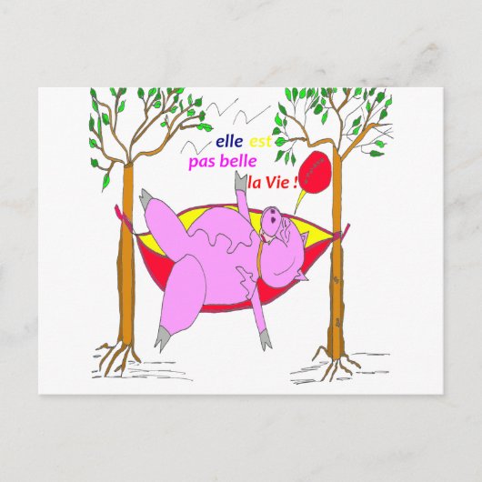 1 PNG IST NICHT SCHÖN POSTKARTE (Vorderseite)