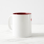 #1 Polski Babcia Zweifarbige Tasse (Vorderseite Links)