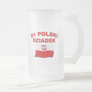 #1 Polski Dziadek Mattglas Bierglas
