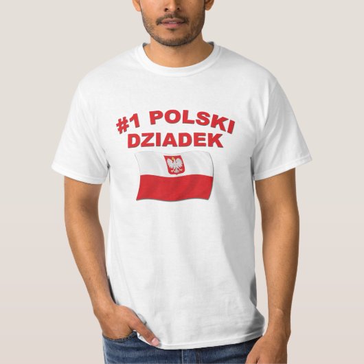 #1 Polski Dziadek T-Shirt (Vorderseite)
