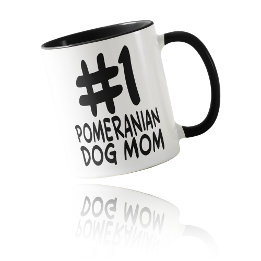 #1 Pomeranian Dog Mom - World's Best Fur Mom Tasse