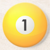 1 Pool Gelbe Untersetzer (Vorne)