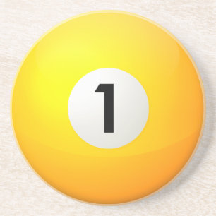 1 Pool Gelbe Untersetzer