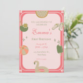 1. Pool Party Geburtstag Einladungen Foto. (Stehend Vorderseite)