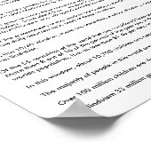 1 Poster - Fakten zum 10/40-Fenster (Ecke)