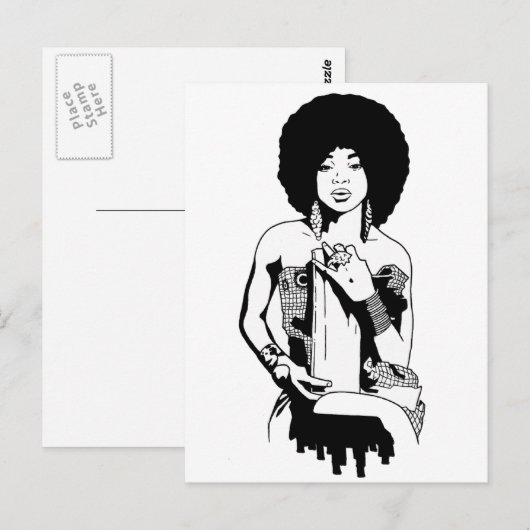 1 POSTKARTE (Vorne/Hinten)