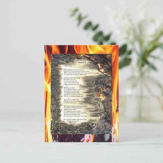 1 POSTKARTE (Stehend Vorderseite)