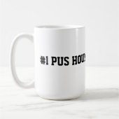 #1 Pus Jagdhund-Tasse Kaffeetasse (Links)
