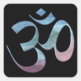 1 QUADRATISCHER AUFKLEBER