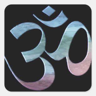 1 QUADRATISCHER AUFKLEBER