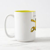 1. QUADRON 14. CAVALRY ZWEIFARBIGE TASSE (Links)