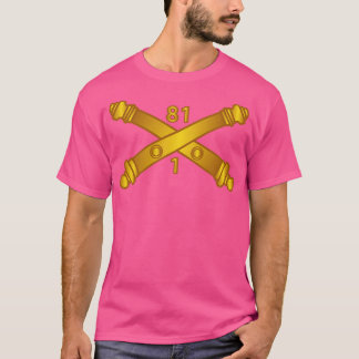 1. Raketen-Bataillon 81. Artillerie ohne Text T-Shirt