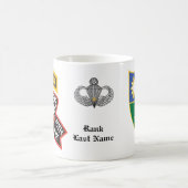 1. Ranger BN, altmodischer Scroll & Tab, Kampfspru Kaffeetasse (Mittel)