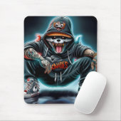 1-Rap-Matte Mousepad (Mit Mouse)