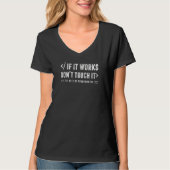 1. Regel der Programmierung von Coder Joke T-Shirt (Vorderseite)