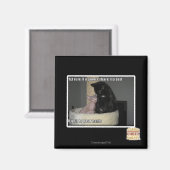 1 Regel, wenn du ein Bett teilen willst Magnet (Vorderseite/Rückseite)