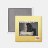 1 Regel, wenn du ein Bett teilen willst Magnet (Vorderseite/Rückseite)