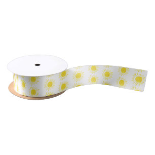 1. Reise um die Sun Birthday Party Geschenk Satinband