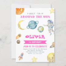 1. Reise Weltraum 1. Geburtstagsmädchen