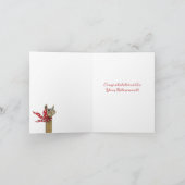 1 Rentenkarte - Driving Divas Llama Feiertagskarte (Innenseite)