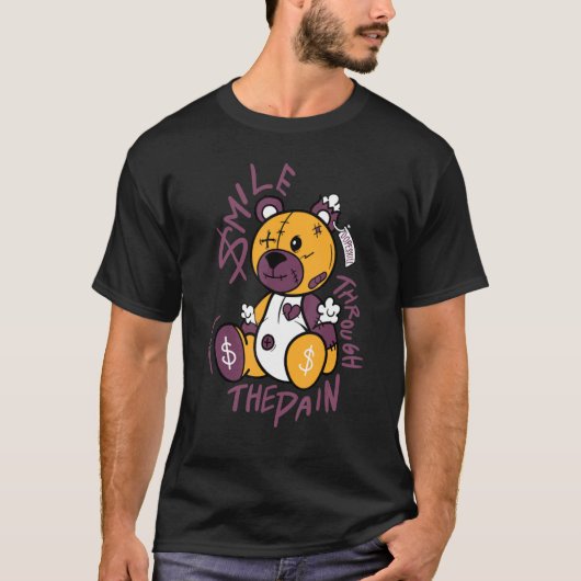 1 Retro-Bruderschaft Retro-Gelbbbeere T-Shirt (Vorderseite)