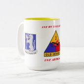 1. RÜSTUNGS-1. GEPANZERTE TASSE DES BATAILLON-77. (Vorderseite Links)