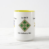 1. Rüstungs-4. Infanterie-Tasse der Bn-66. Zweifarbige Tasse (Mittel)