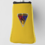 1. Rüstungsabteilung "Alte Ironen" Golf Headcover (Rotieren 90)