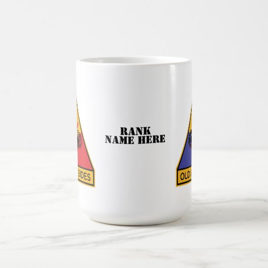 1. Rüstungsabteilung "Alte Ironen" Kaffeetasse (Mittel)