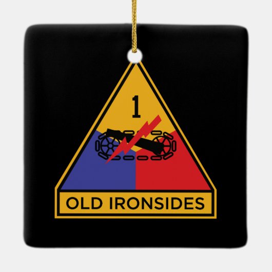 1. Rüstungsabteilung "Alte Ironen" Keramikornament (Rückseite)