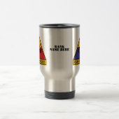 1. Rüstungsabteilung "Alte Ironen" Reisebecher (Mittel)