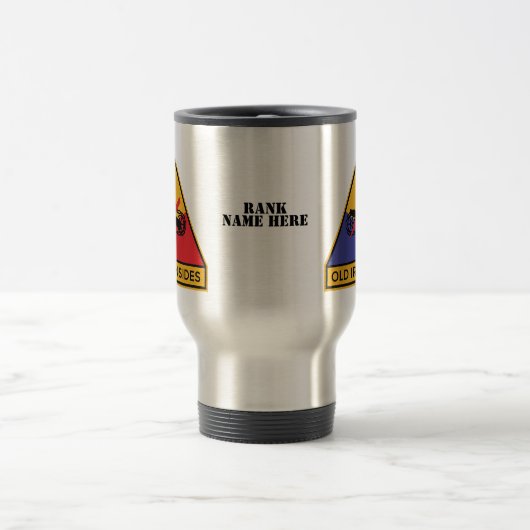 1. Rüstungsabteilung "Alte Ironen" Reisebecher (Mittel)