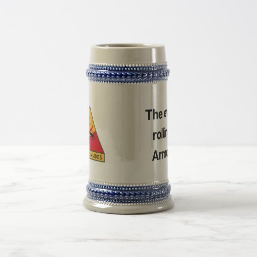 1. Rüstungsabteilung Bierstein Bierglas (Mittel)