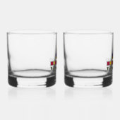 1. Rüstungsabteilung Vietnam Veteran Whiskyglas (Rechts)