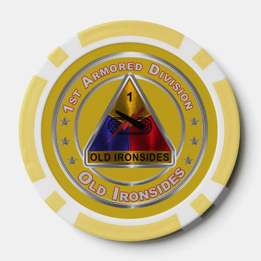 1. Rüstungsbereich Pokerchips (Rückseite)