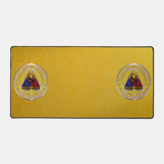 1. Rüstungsbereich Schreibtischunterlage (Vorderseite)