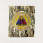 1. Rüstungsbereich Wandteppich (Vorderseite)