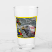 1. Rüstungsdiv Irak-Kampfveteran Glas (Vorderseite)