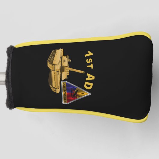 1. Rüstungssparte "1. AD Alte Ränder" Golf Headcover (Vorderseite)