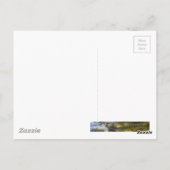 1 Samuel 15:22 Sonnenuntergang Schwarze Grenze Postkarte (Rückseite)