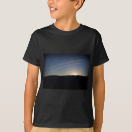 1 Samuel 15:22 Sonnenuntergang Schwarze Grenze T-Shirt