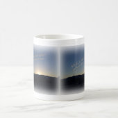 1 Samuel 15:22 Weißer Sonnenuntergang Kaffeetasse (Mittel)