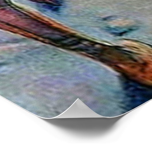 1 Samuel 24 David Spares Saul's Life Poster (Ecke)