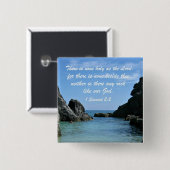 1 Samuel 2:2 Button (Vorne & Hinten)