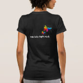 1, schaffen Ihre WELT und LIEBE es… T - Shirt (Rückseite)