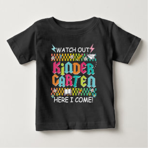 1. Schulgarten zurück zu den Schulkindern Baby T-shirt