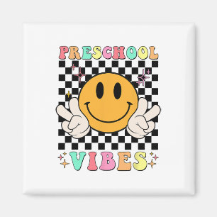 1. Schulvorschultag Vibes Fun Teacher Nurs Magnet